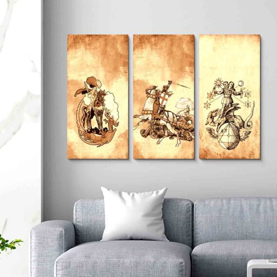 Beautiful Wall Painting Wall Art for Living Room Size (24X36 Inches)