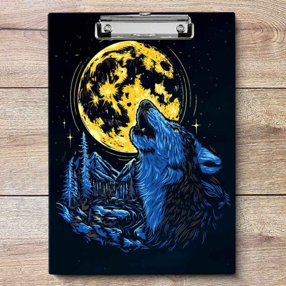 Fullmoon Writing Pad Writing Board For Motivation (Size 9x12 in)