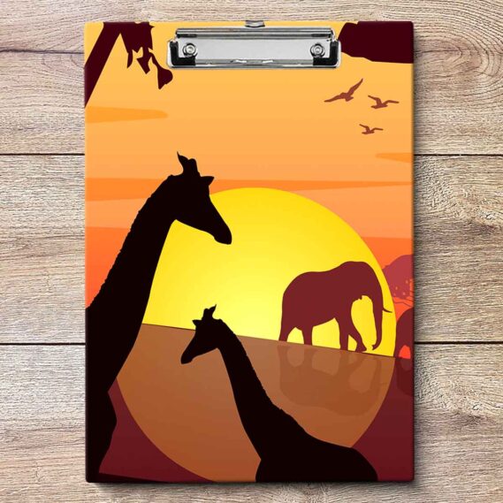 Illustration Paper Holder Clipboard For Secure Handling (Size 9x12 in)