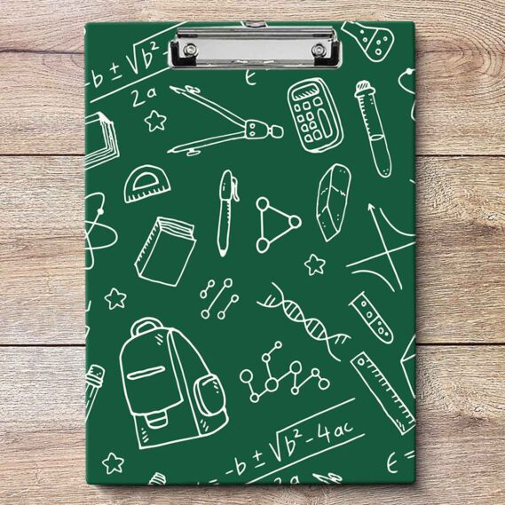 Science Writing Pad Non-Slip Clipboard (Size 9x12 in)