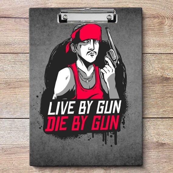 Gangster Paper Holder Premium Quality Writing Pad (Size 9x12 in)