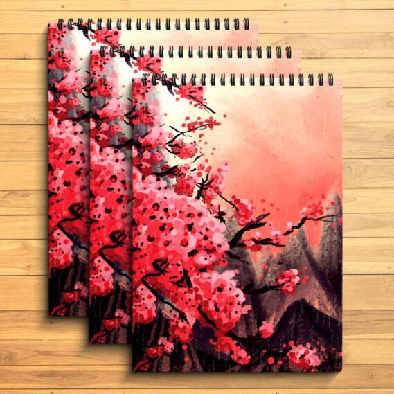 Sketch Book Drawing Pad for Shading (Size A3 / Wooden)