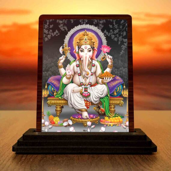 The Ganpati Idol Murti for Home Decoration Size (4X5 Inches)