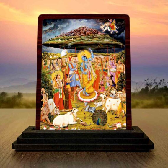 wooden Krishna idol online shopping
