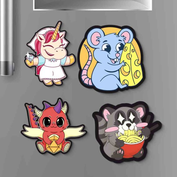 Kawaii fridge magnets