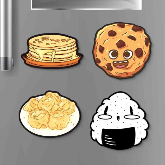 Sweets and treats fridge magnets