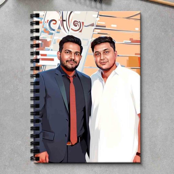 Custom Notepads for Birthday Diary for Girls (Size A5 / 5.8 x 8.3 in)