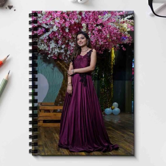 A Personalised Diary With Photo Diary for Office Work (Size A5 / 5.8 x 8.3 in)